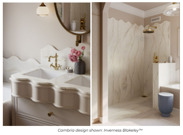 Cambria design shown: Inverness Blakely