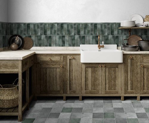 Kitchen tile design